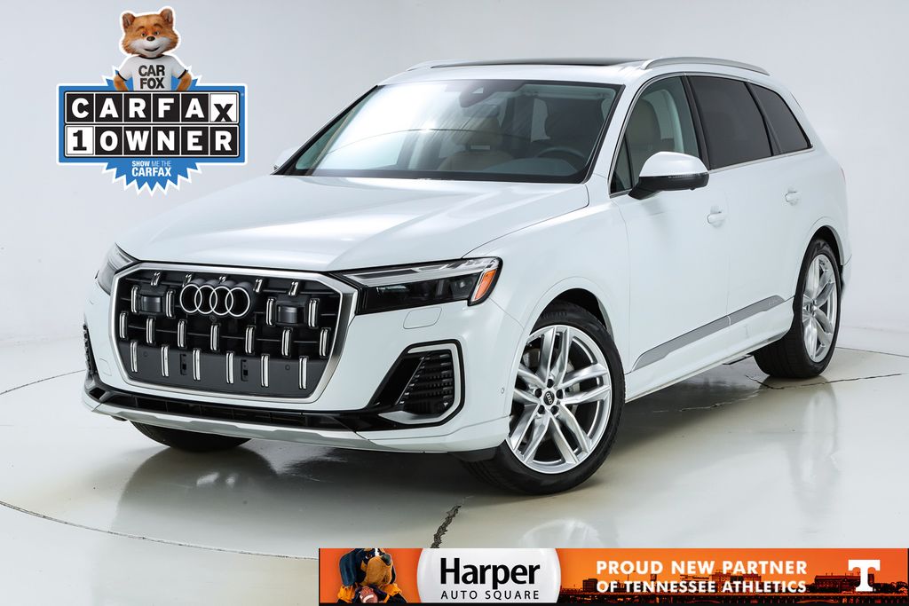 Glacier White Metallic 2025 Audi Q7 quattro Premium Plus 55 TFSI SUV / Crossover All-Wheel Drive 8-Speed Automatic