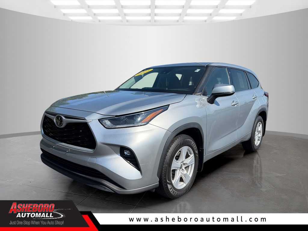 Celestial Silver Metallic 2021 Toyota Highlander SUV / Crossover All-Wheel Drive 8-Speed Automatic