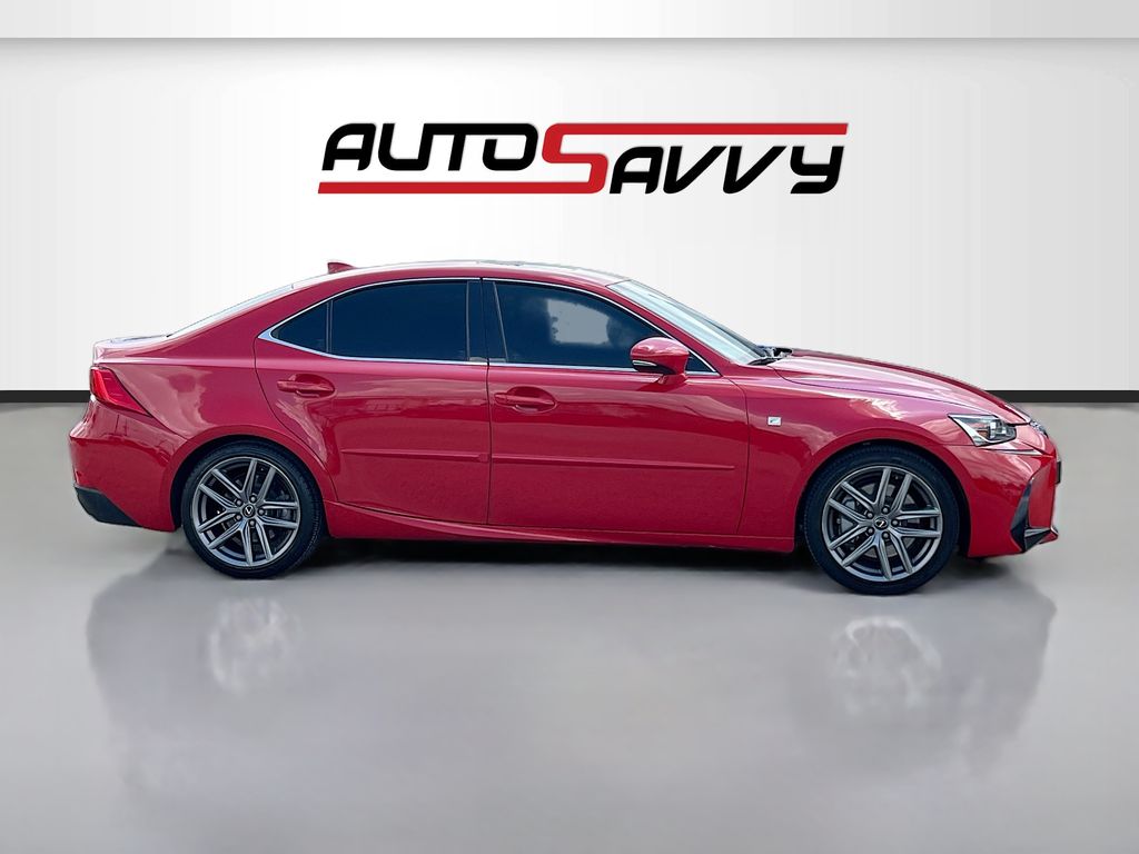 2019 Lexus IS 350 Red at Westside Lexus