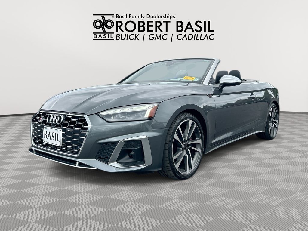 Daytona Gray Pearl 2022 Audi S5 Convertible All-Wheel Drive 8-Speed Automatic