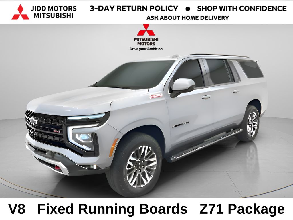 Sterling Gray Metallic 2025 Chevrolet Suburban SUV / Crossover Four-Wheel Drive 