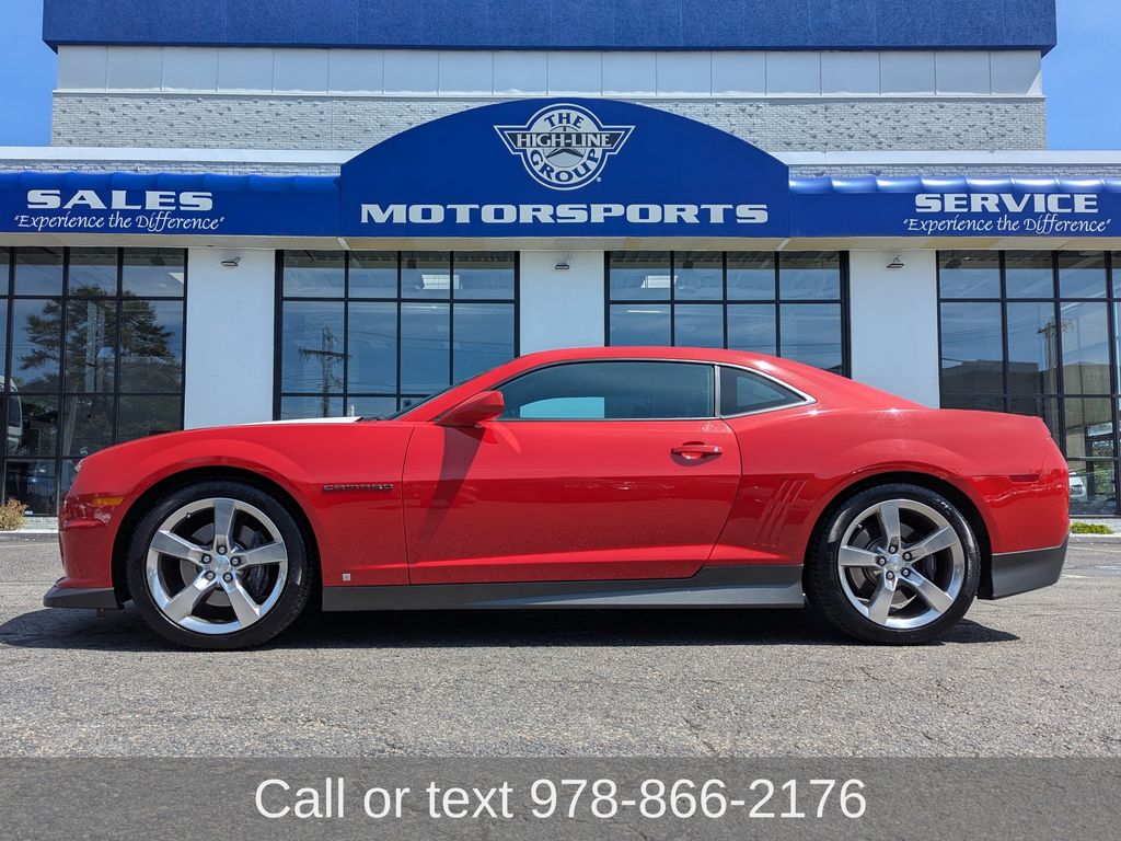 Victory Red 2010 Chevrolet Camaro Coupe Rear-Wheel Drive Automatic