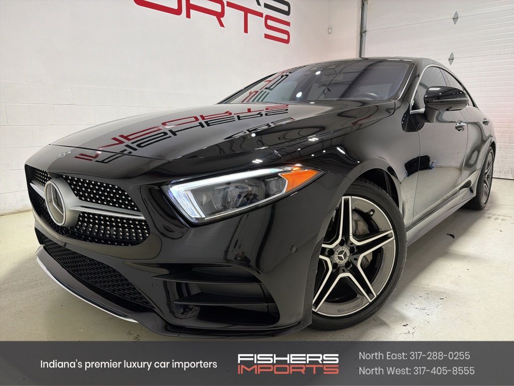 Black 2019 Mercedes-Benz CLS 450 4MATIC Sedan All-Wheel Drive 9-Speed Automatic