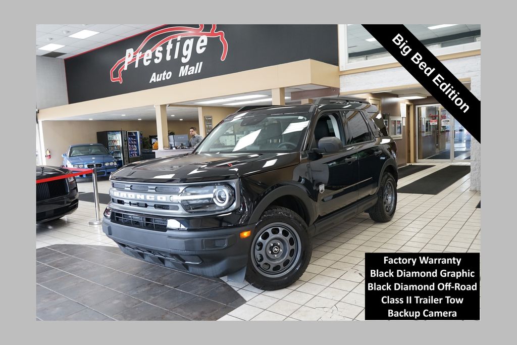 Shadow Black 2024 Ford Bronco Sport SUV / Crossover All-Wheel Drive 8-Speed Automatic