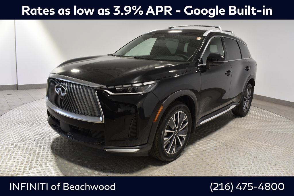 Mineral Black 2026 INFINITI QX60 Luxe AWD SUV / Crossover All-Wheel Drive 9-Speed Automatic