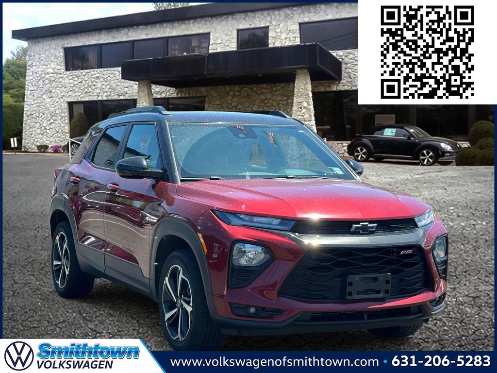Red (Crimson) 2023 Chevrolet Trailblazer RS AWD SUV / Crossover Four-Wheel Drive 9-Speed Automatic
