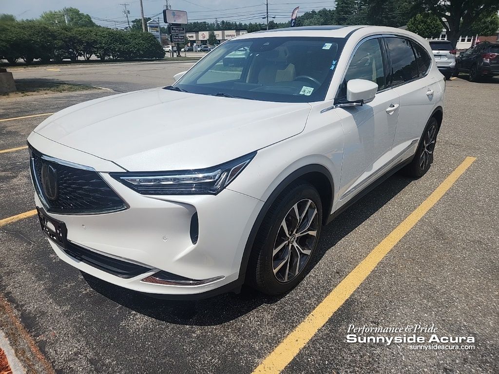 Platinum White Pearl 2023 Acura MDX SUV / Crossover All-Wheel Drive Automatic