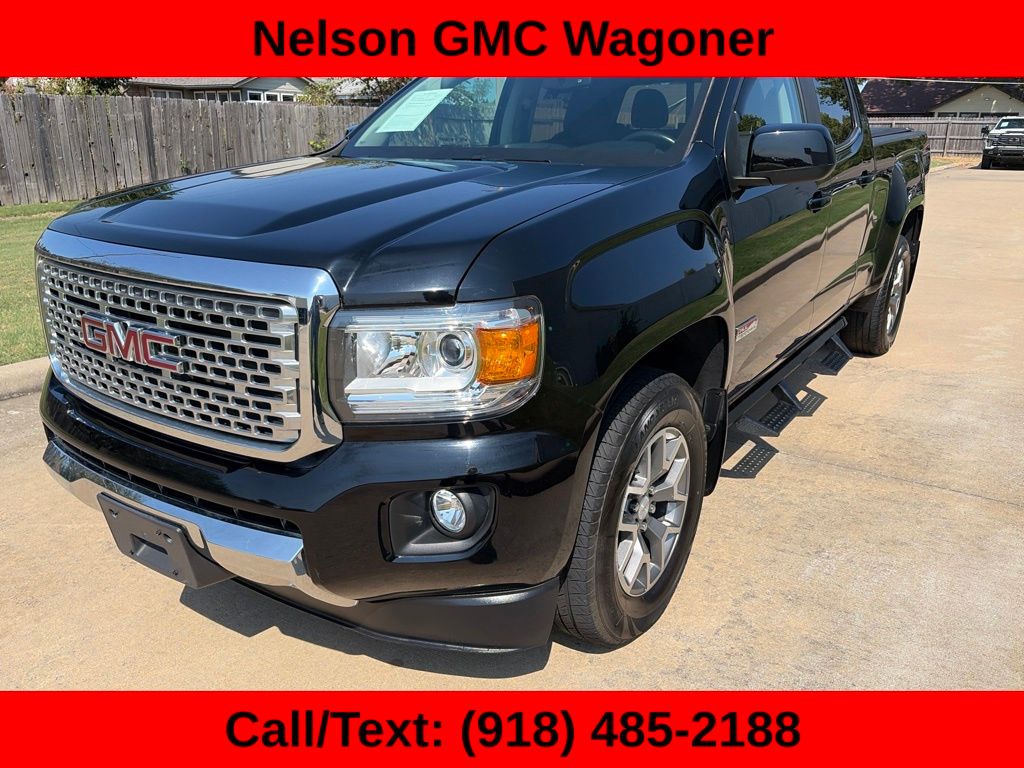 Onyx Black 2017 GMC Canyon Pickup Truck Four-Wheel Drive 8-Speed Automatic