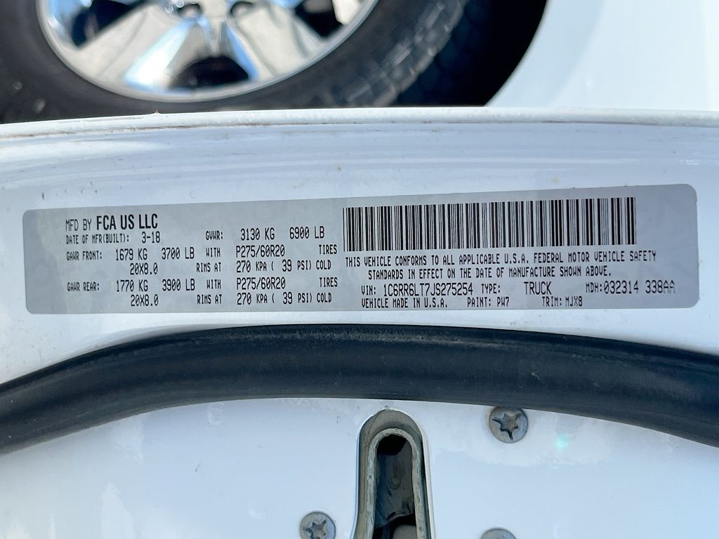 Used 2018 White Ram Big Horn image 30