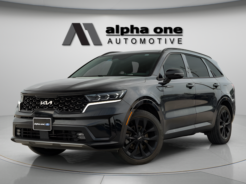 Ebony Black 2022 Kia Sorento SUV / Crossover Front-Wheel Drive 8-Speed Dual Clutch