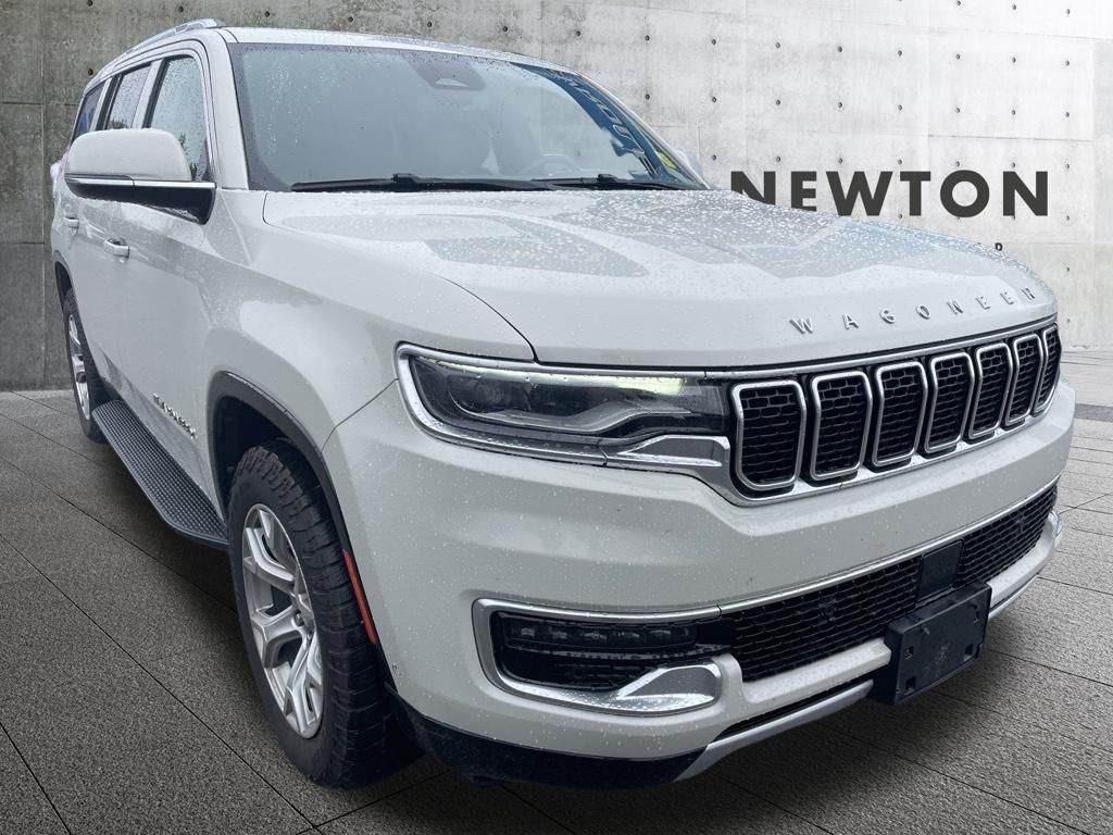 White Pearl 2022 Jeep Wagoneer SUV / Crossover 4X2 8-Speed Automatic
