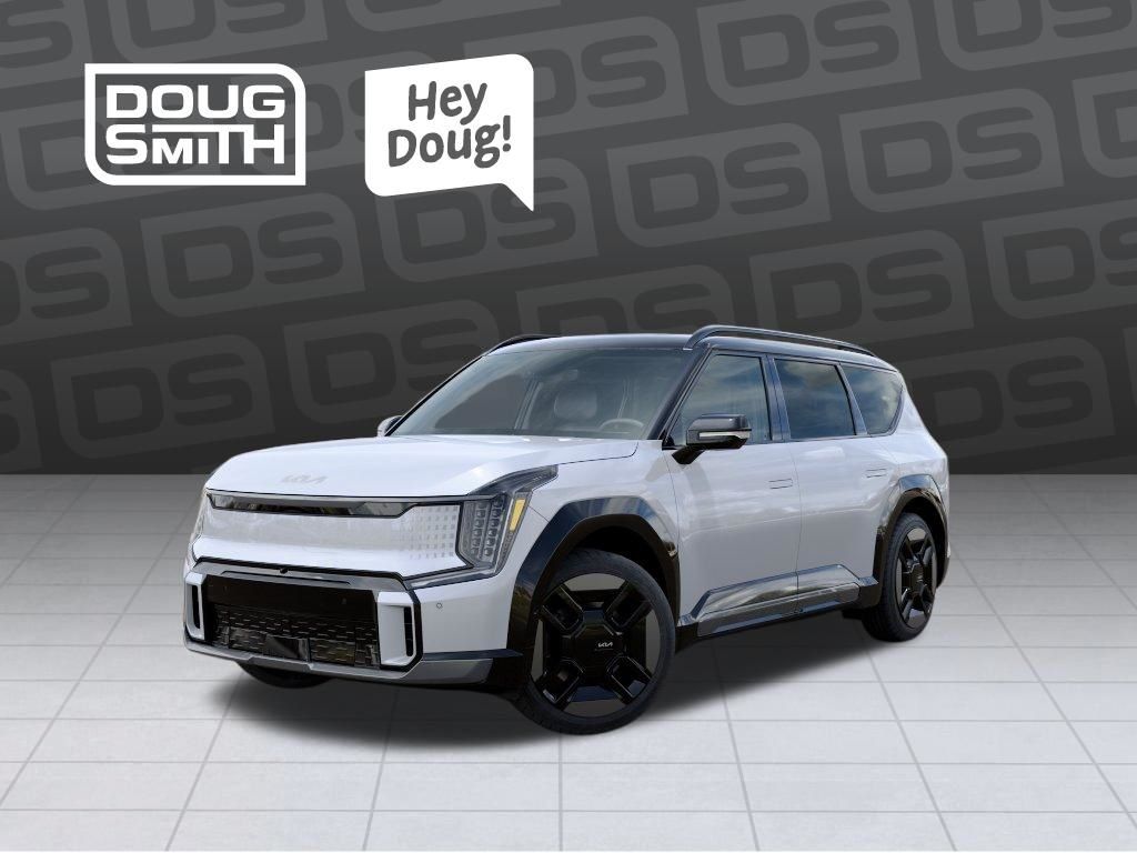 White 2026 Kia EV9 SUV / Crossover All-Wheel Drive 1-Speed Automatic
