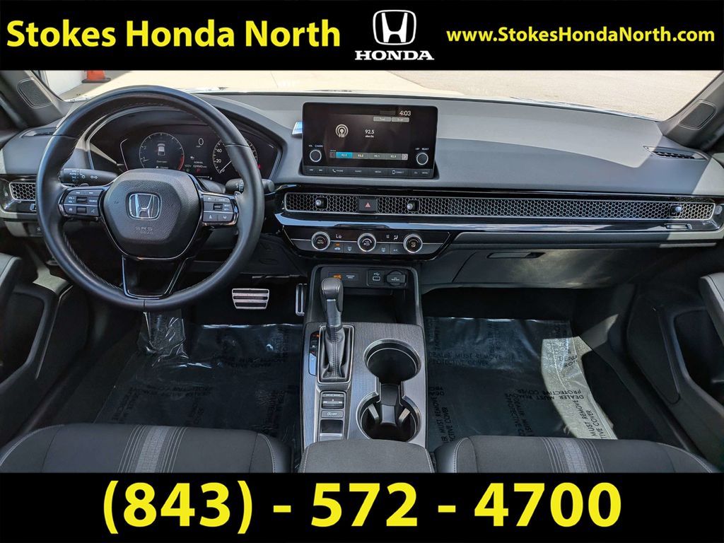 2024 Honda Civic Sport Gray at Stokes Honda North