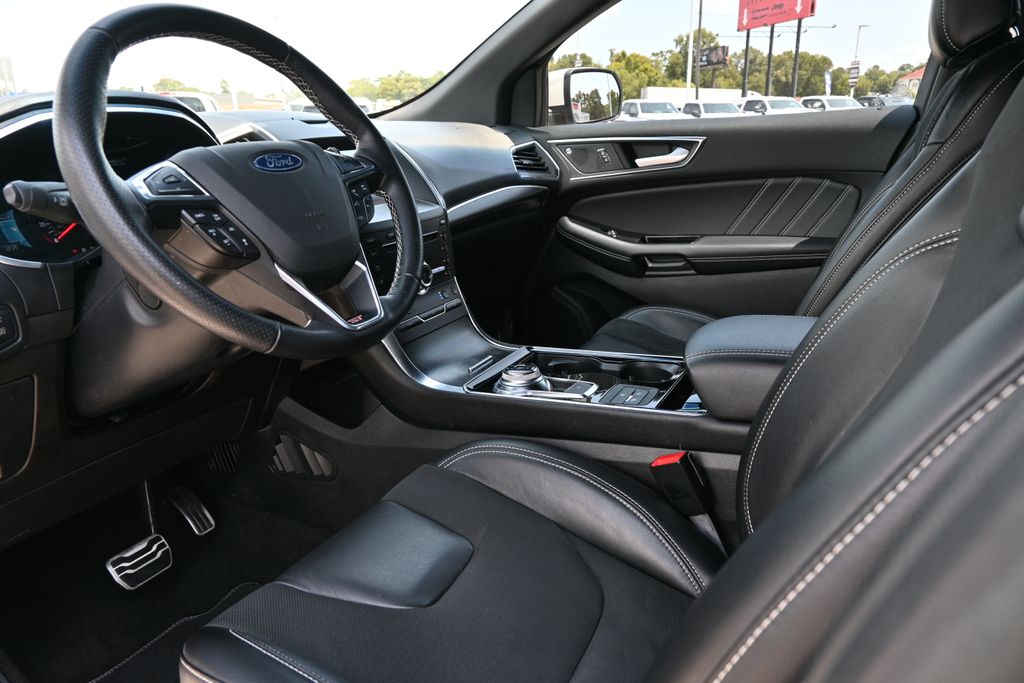 2019 Ford Edge ST White at Durrett Motor Company