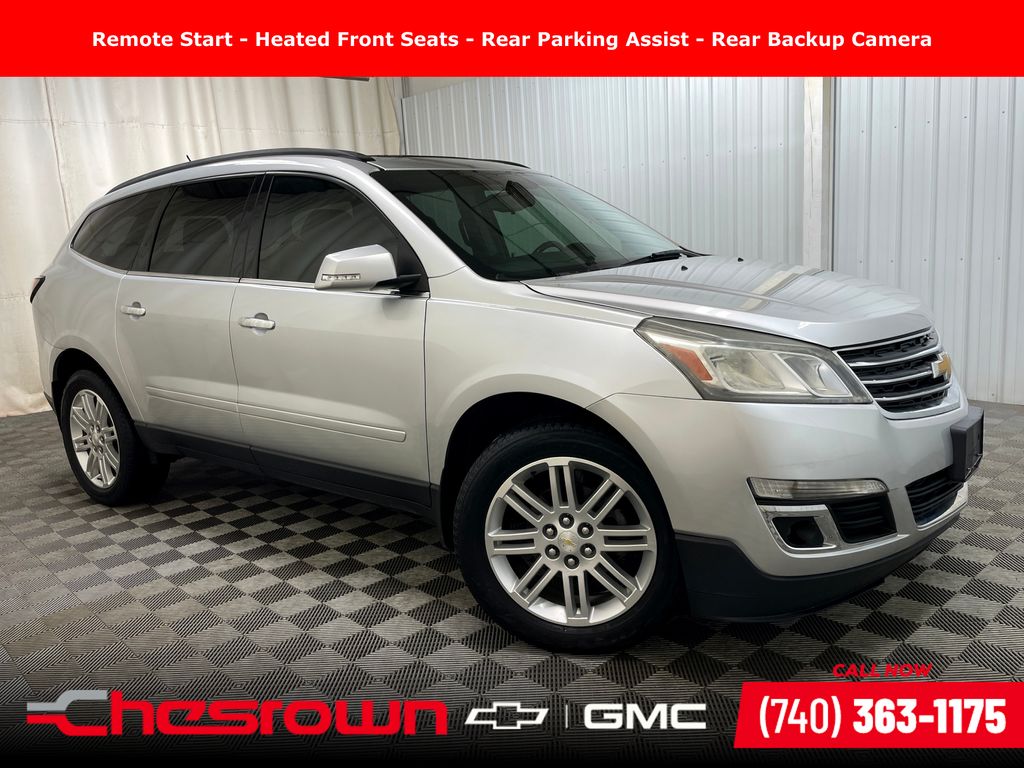 Silver Ice Metallic 2015 Chevrolet Traverse SUV / Crossover Front-Wheel Drive 6-Speed Automatic
