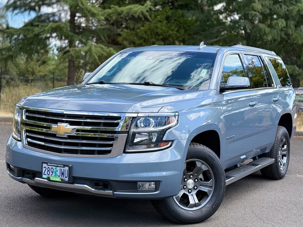 Slate Gray Metallic 2016 Chevrolet Tahoe SUV / Crossover Four-Wheel Drive 6-Speed Automatic Overdrive