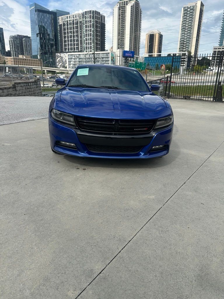 Indigo Blue 2018 Dodge Charger Sedan All-Wheel Drive 8-Speed Automatic