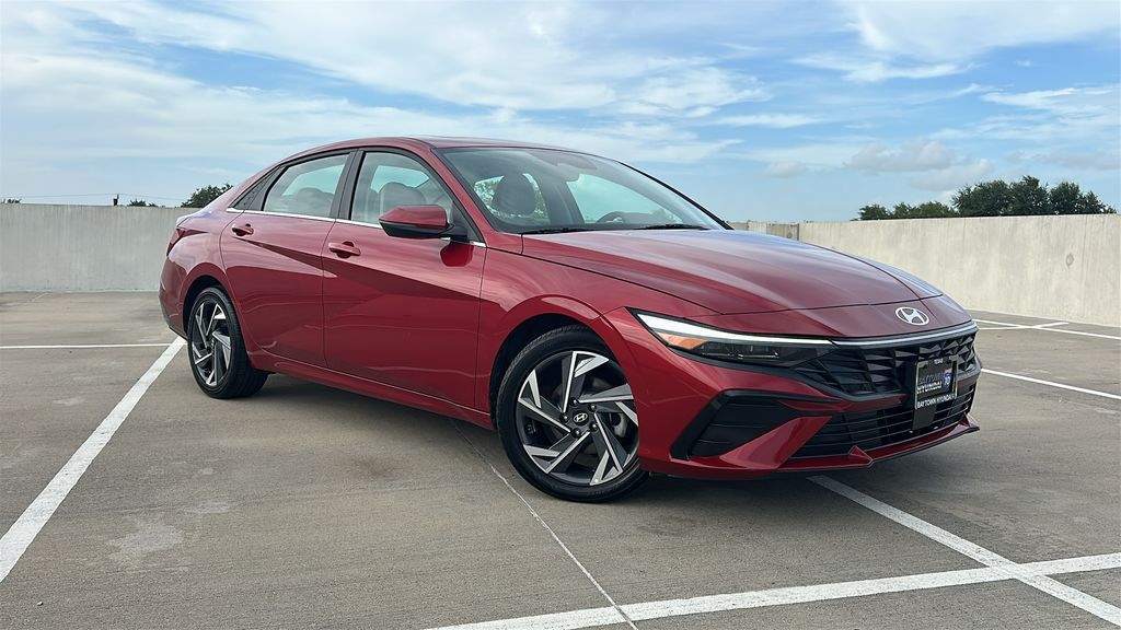 2025 Hyundai Elantra Limited Red at Emmons Autoplex