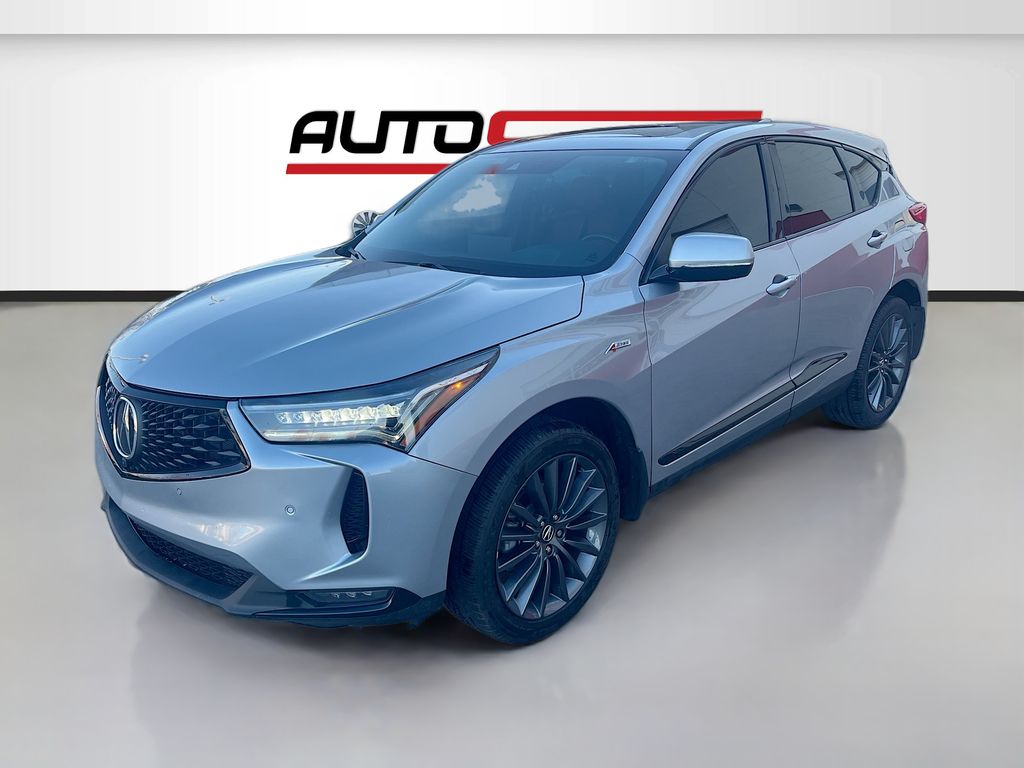 Used 2022 Gray Acura A-Spec Advance Package image 3