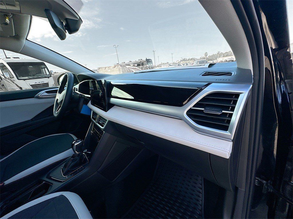 2025 Volkswagen Taos 1.5T SE Black at DeMontrond Automotive Group