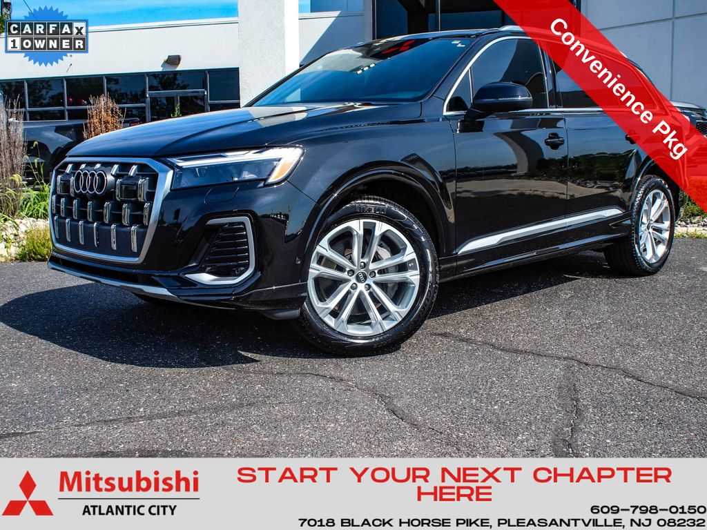 Mythos Black Metallic 2025 Audi Q7 SUV / Crossover All-Wheel Drive 8-Speed Automatic