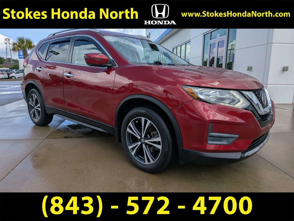 2020 Nissan Rogue SV Red at Walterboro Ford