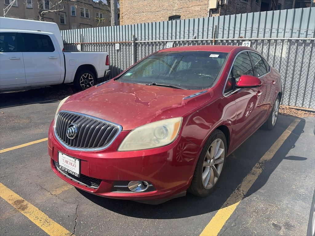 Crystal Red Tintcoat 2013 Buick Verano FWD Sedan Front-Wheel Drive 6-Speed Automatic Overdrive