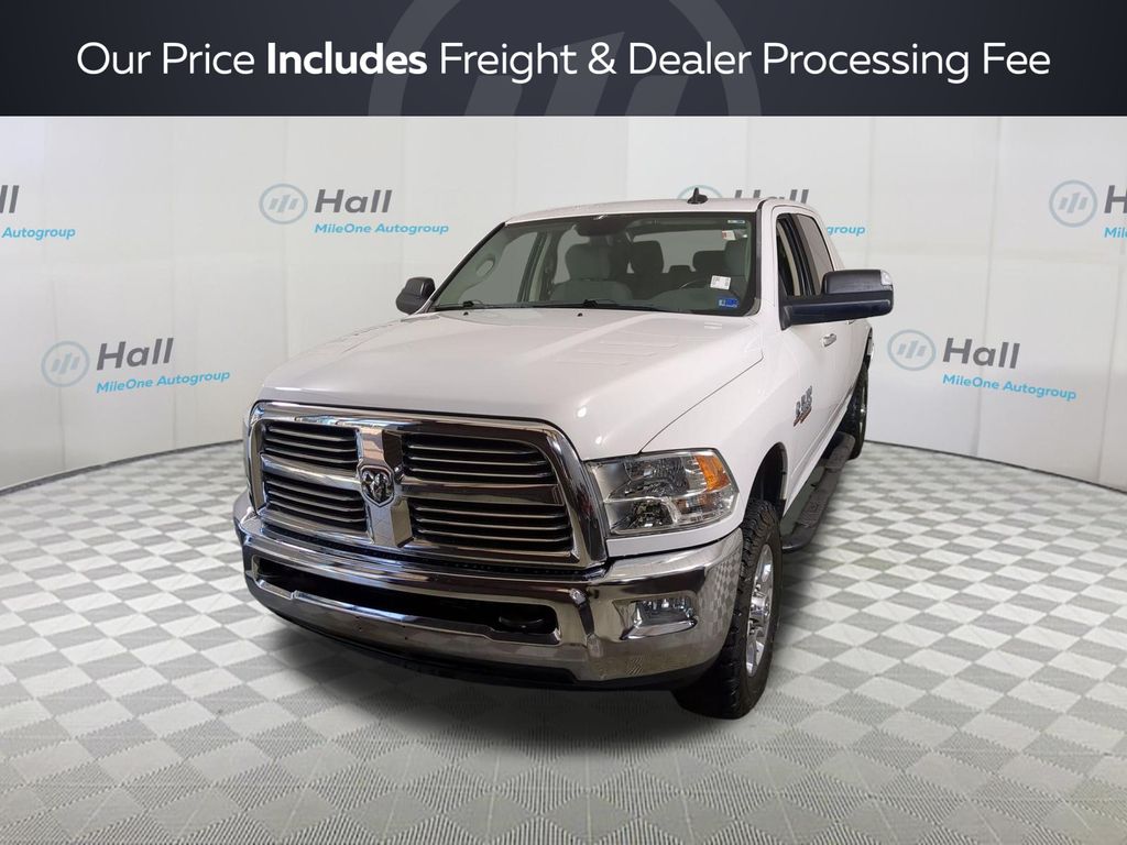 Bright White Clearcoat 2017 RAM 2500 Pickup Truck Four-Wheel Drive 6-Speed Automatic