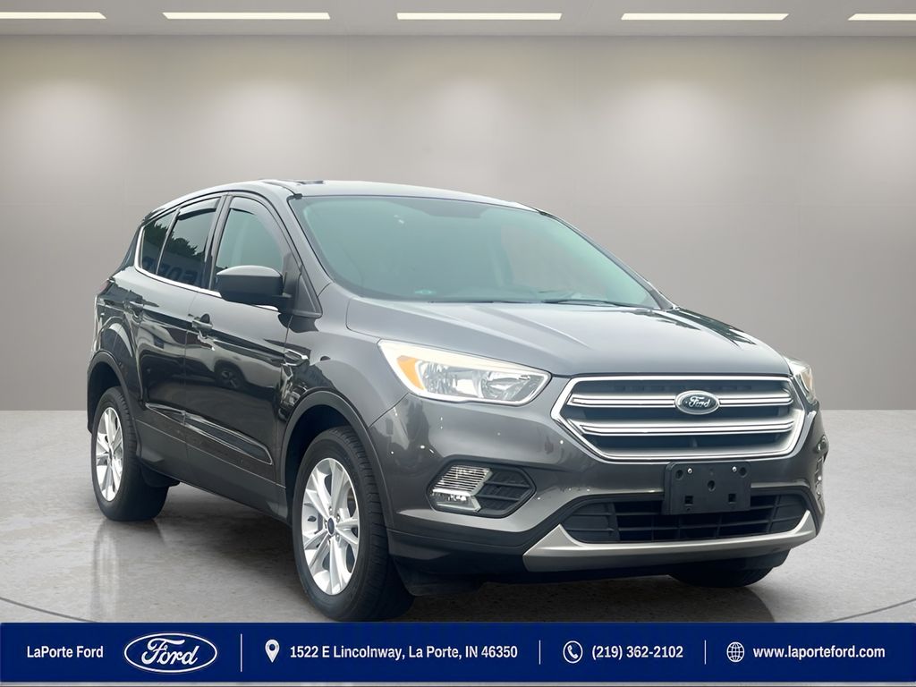 Gray (Magnetic Metallic) 2017 Ford Escape SUV / Crossover All-Wheel Drive 6-Speed Automatic