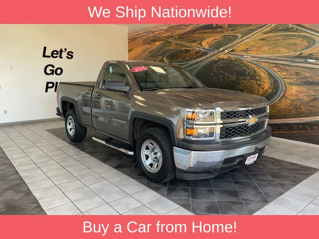 Brownstone Metallic 2014 Chevrolet Silverado 1500 Pickup Truck 6-Speed Automatic Overdrive