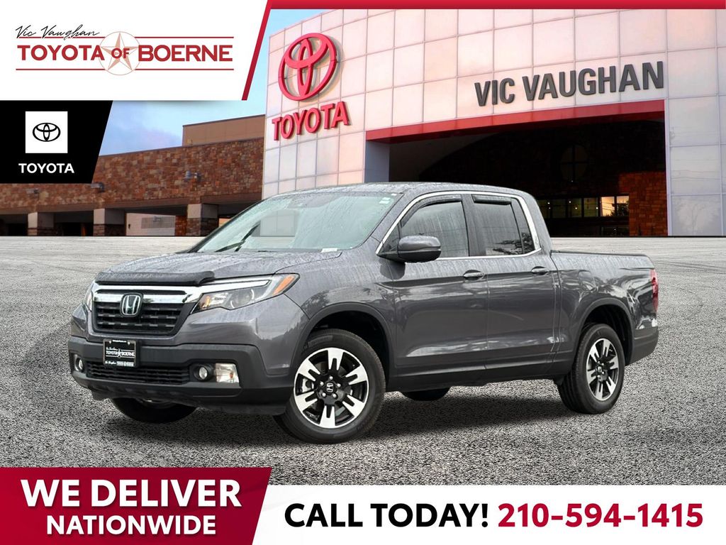 Gray (Modern Steel Metallic) 2020 Honda Ridgeline RTL AWD Pickup Truck All-Wheel Drive 9-Speed Automatic
