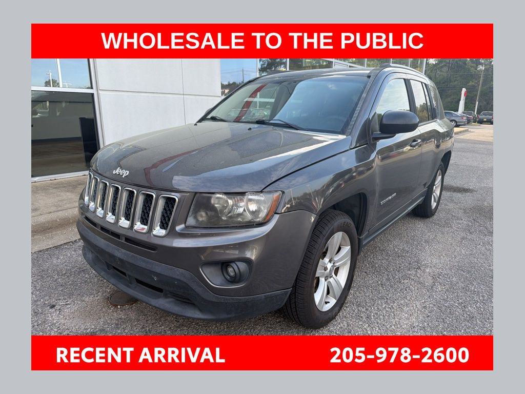 Gray (Granite Crystal Metallic Clearcoat) 2016 Jeep Compass Sport 4WD SUV / Crossover Four-Wheel Drive 6-Speed Automatic
