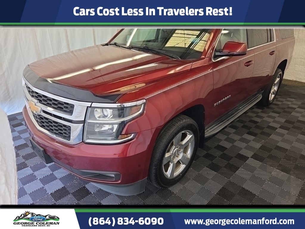 Siren Red Tintcoat 2019 Chevrolet Suburban 1500 LT 4WD SUV / Crossover Four-Wheel Drive 6-Speed Automatic Overdrive