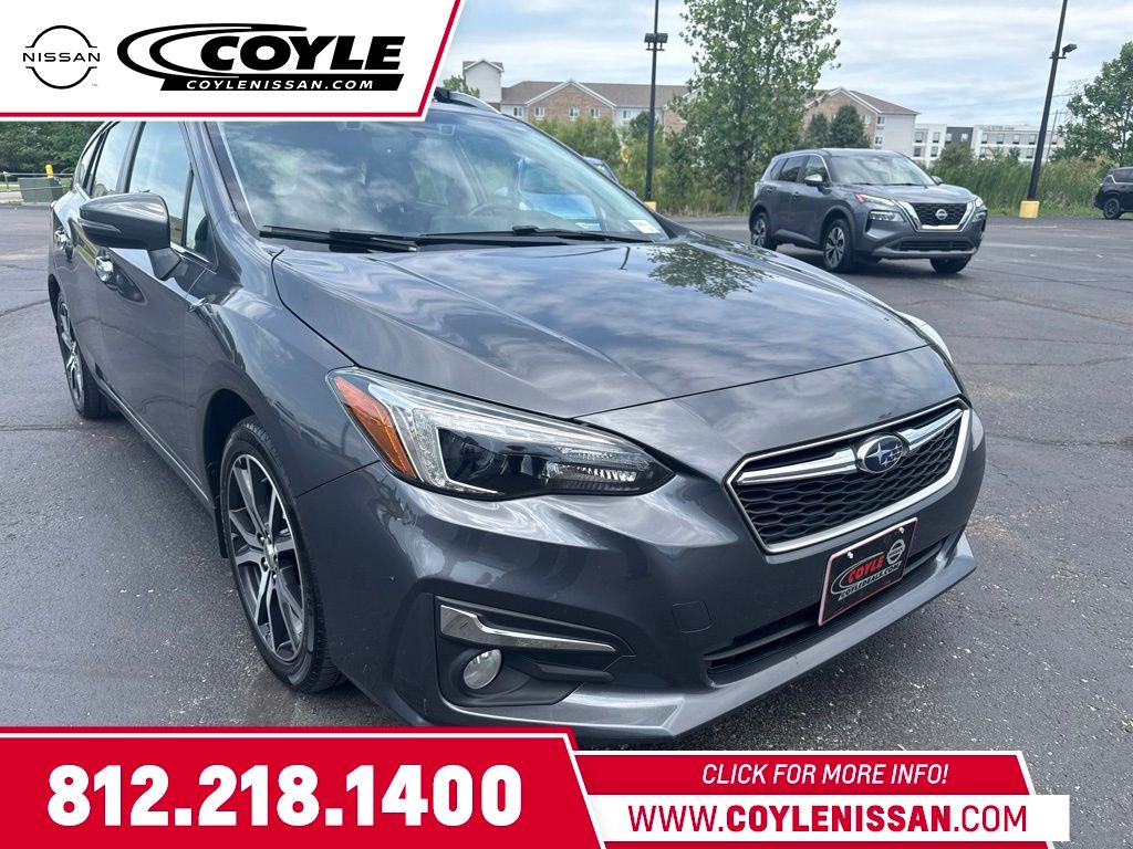 Magnetite Gray Metallic 2018 Subaru Impreza Hatchback All-Wheel Drive Continuously Variable Transmission