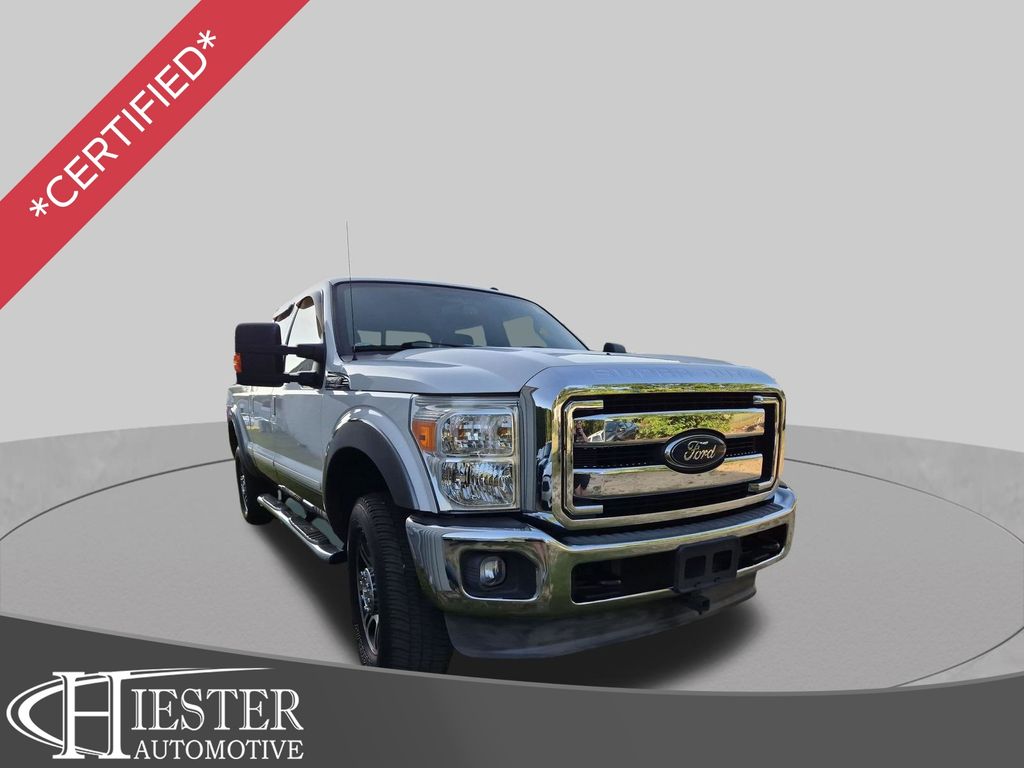 Oxford White 2013 Ford F-250 Super Duty Pickup Truck Four-Wheel Drive 6-Speed Automatic