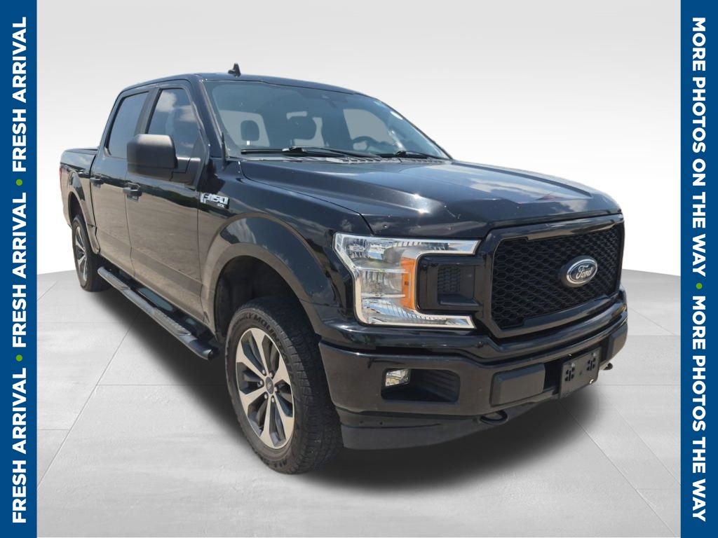 Black Metallic 2020 Ford F-150 Pickup Truck Four-Wheel Drive Automatic
