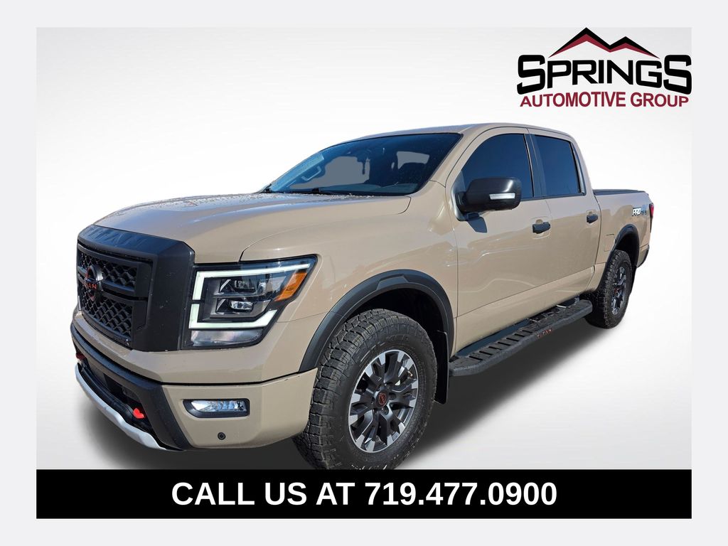 Baja Storm 2023 Nissan Titan Pickup Truck Four-Wheel Drive 9-Speed Automatic