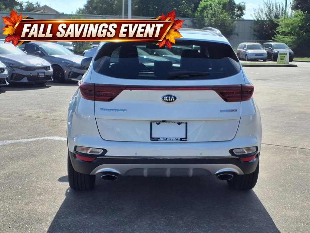 2021 Kia Sportage SX White at DeMontrond Auto Country