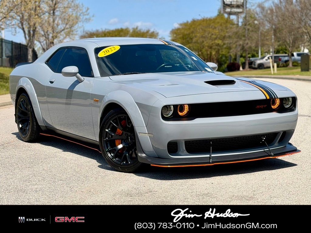 Smoke Show 2022 Dodge Challenger R/T Scat Pack Widebody RWD Coupe Rear-Wheel Drive 8-Speed Automatic