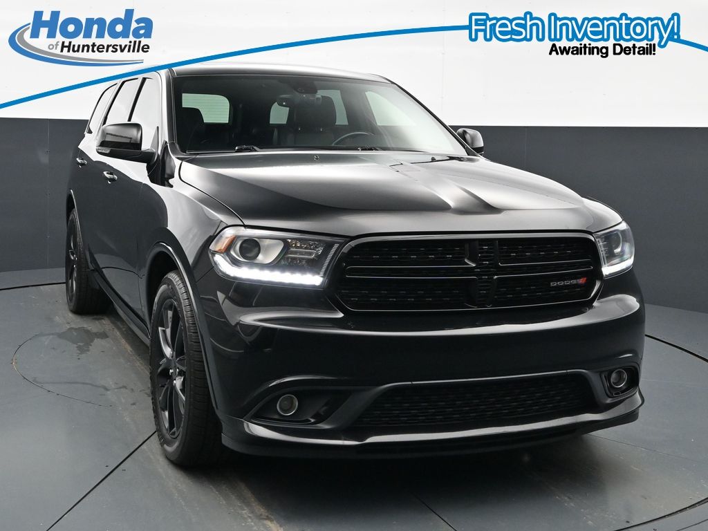 DB Black Crystal Clearcoat 2017 Dodge Durango SUV / Crossover All-Wheel Drive 8-Speed Automatic