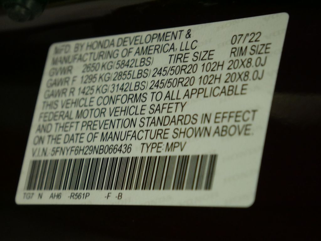 Thumbnail: 2022 Honda Pilot - 17