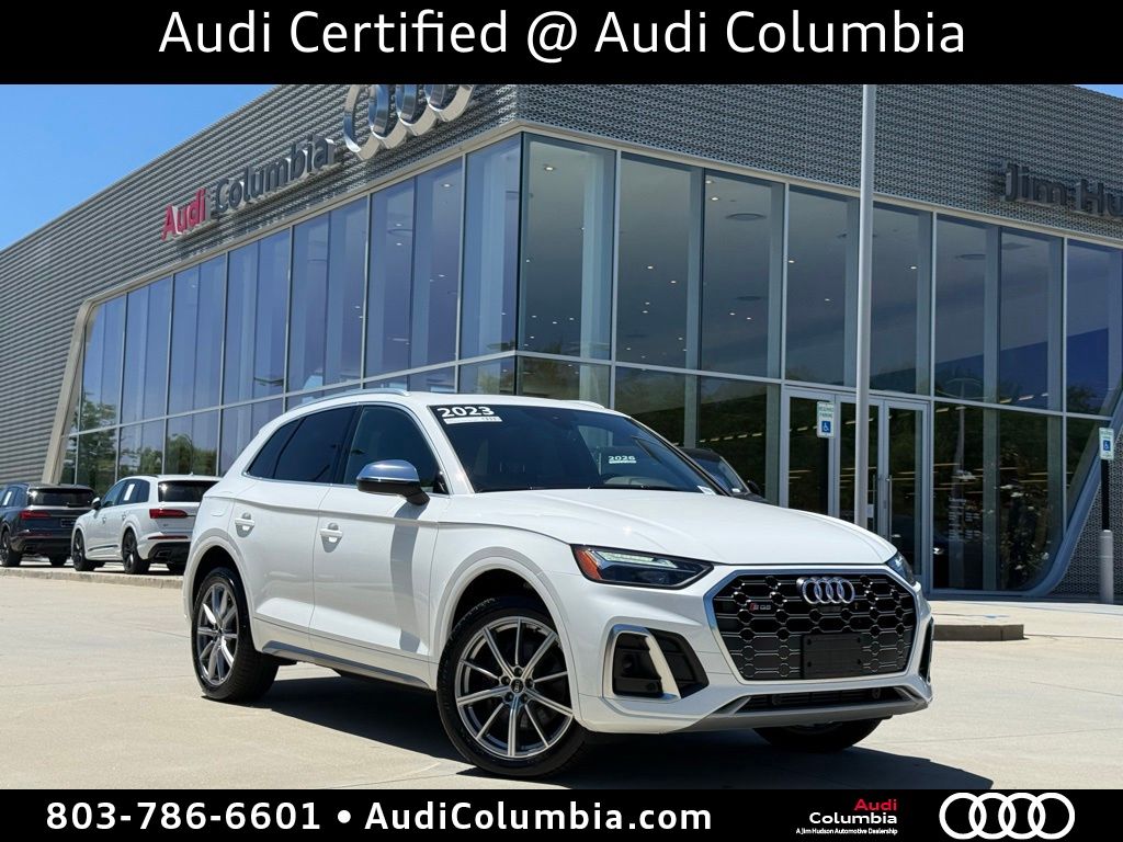 2023 Audi SQ5 Premium Plus Ibis White - Jim Hudson Acura - Image 1