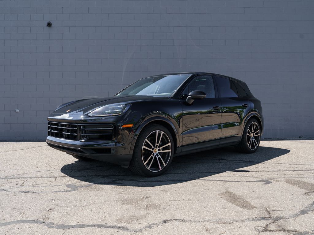 Chromite Black Metallic 2025 Porsche Cayenne SUV / Crossover All-Wheel Drive 8-Speed Automatic