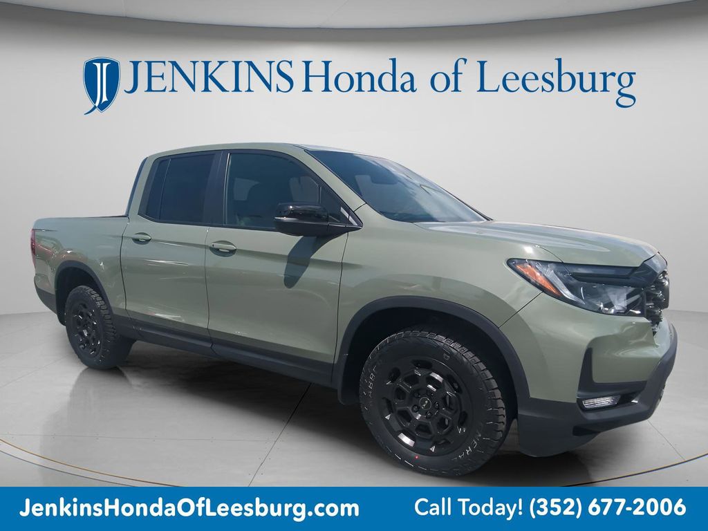 Green 2026 Honda Ridgeline TrailSport S AWD Pickup Truck All-Wheel Drive 9-Speed Automatic