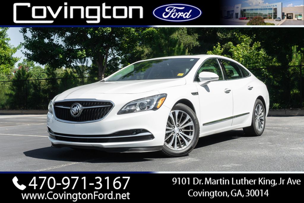 Summit White 2019 Buick LaCrosse Sedan All-Wheel Drive 9-Speed Automatic