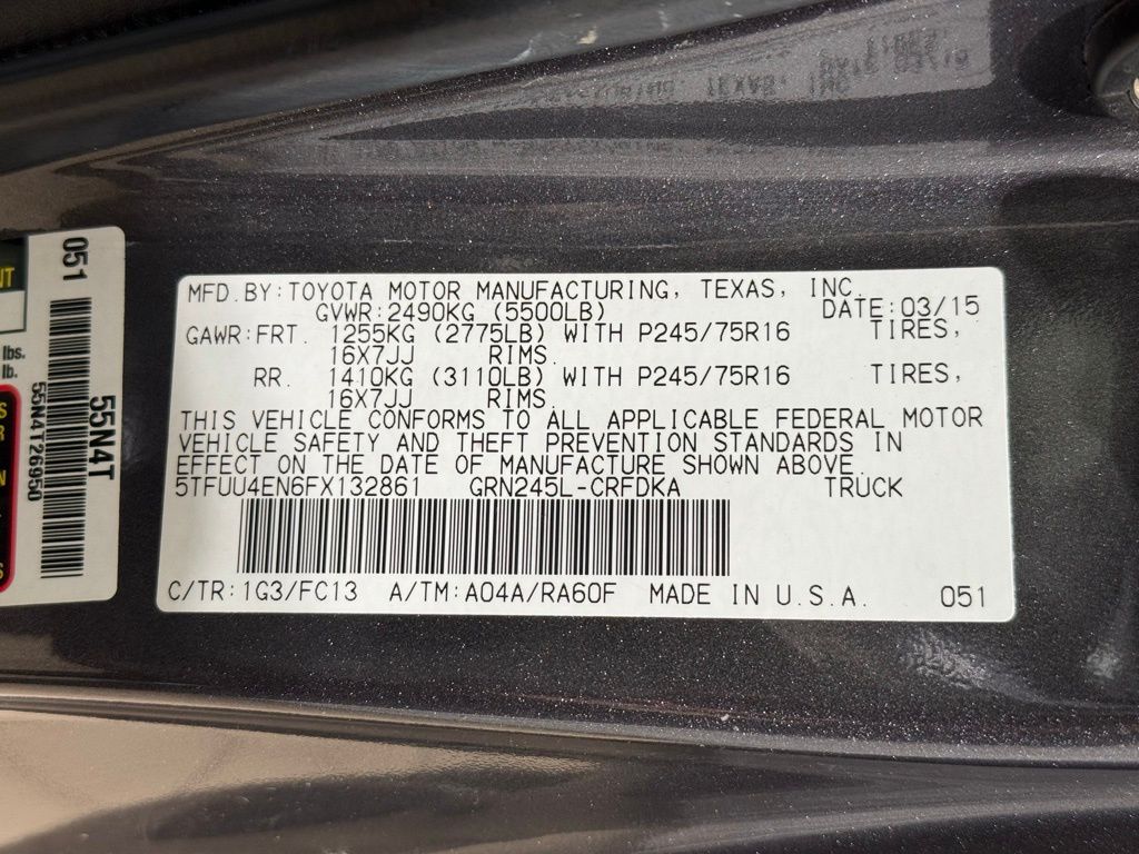 Thumbnail: 2015 Toyota Tacoma - 27
