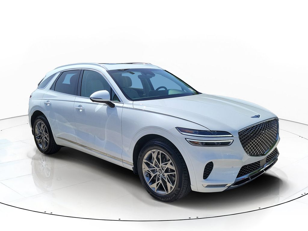 Alta White 2024 Genesis GV70 SUV / Crossover All-Wheel Drive 8-Speed Automatic
