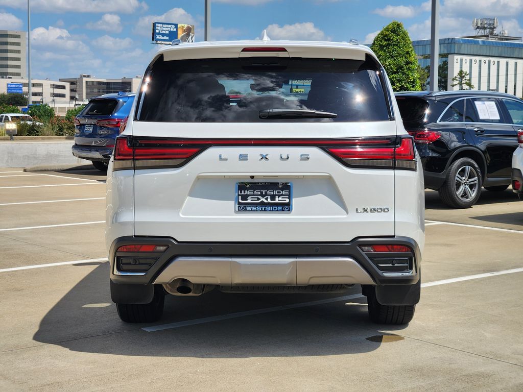 2023 Lexus LX 600 Luxury White at Bayway Cadillac Southwest