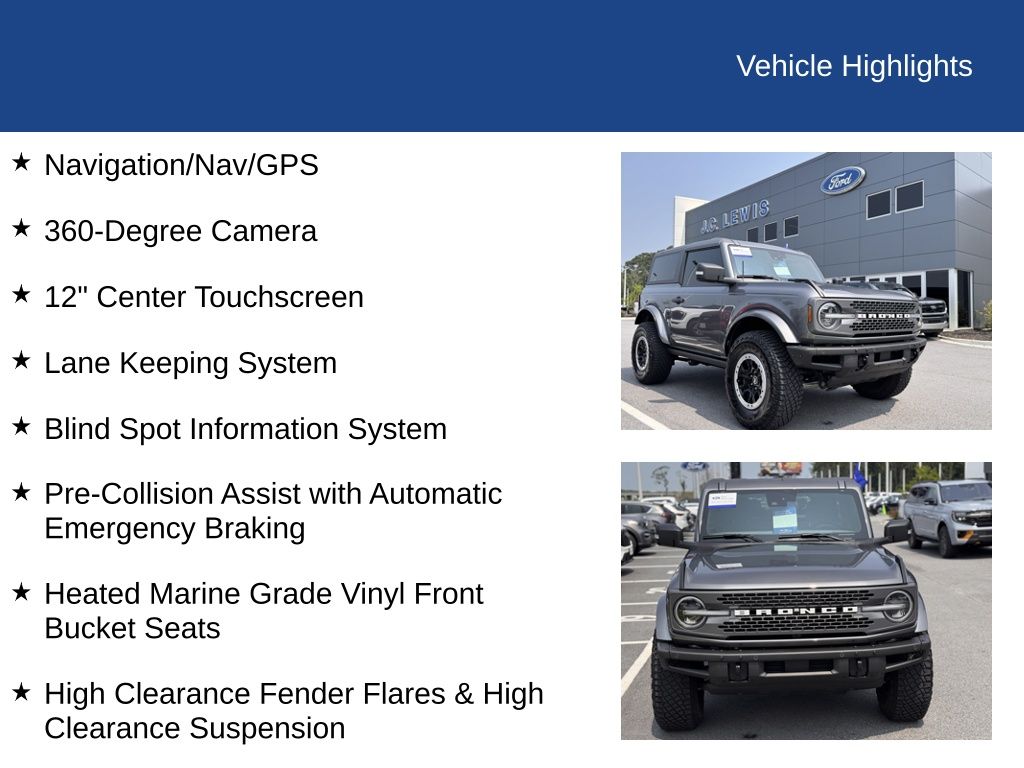 2022 Ford Bronco Badlands Advanced