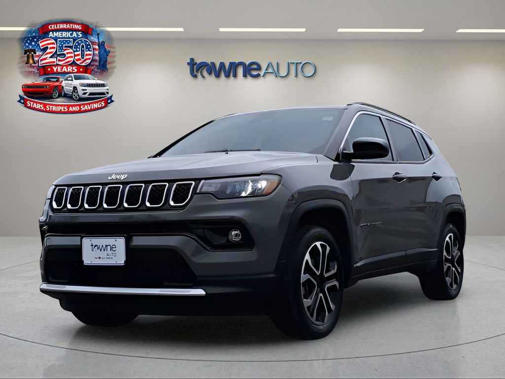 Sting-Gray Clearcoat 2023 Jeep Compass SUV / Crossover Four-Wheel Drive 8-Speed Automatic